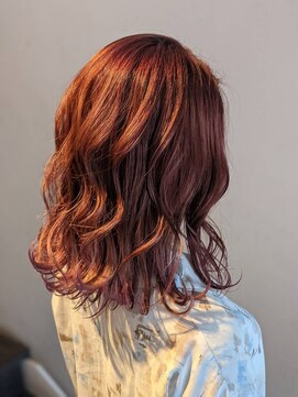 パピヨンロゼ(Papillon Rose) 透け感コーラルピンク