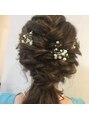 オーブ ヘアー スペース 新宿店(AUBE HAIR space) 友人結婚式で一緒に出席する友達みんなをお揃いの髪型にセット