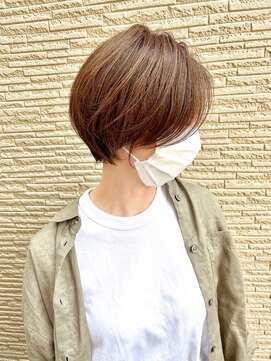 バーチョ(bacio) 20代30代40代◎小顔骨格矯正ショート【麻生/札幌ショート/白髪】