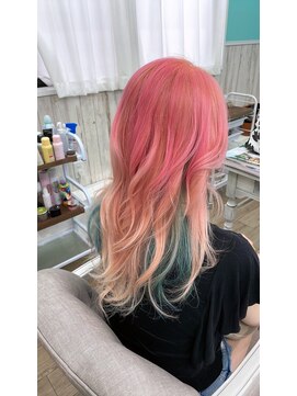 サロンドゥレゴッド(Salon de ReGod) ピンク&ミントグリーン