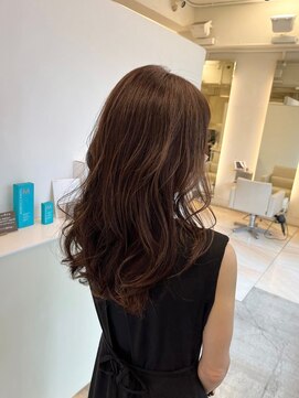 ヘアーアンドメイク ブリリアント(hair&make BRILLIANT) ロング　30代ヘア　40代ヘア　50代ヘア　白髪ぼかし