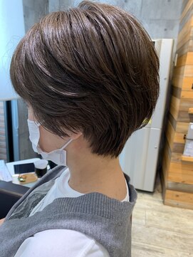 トレ(tre.) 甲子園口/髪質改善/ショート/ハイライト/酸性ストレート