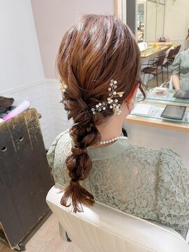 ネオリーブ チロル 横浜西口店(Neolive CiroL.) あみおろしヘア☆お呼ばれヘア