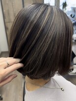 ヴィフ 大船(VIF)&nbsp;グレージュカラー/ボブウルフ/ココアベージュ/ハイライト/大船駅