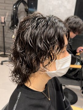 アビー(ABEY) 波巻きスパイラルパーマミディアムパーマスパイラル