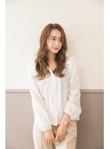 スタイリング簡単!王道コテ巻き大人ロング