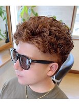 ココモ(cocomo)&nbsp;ちょいチャラめなパーマ&カラー