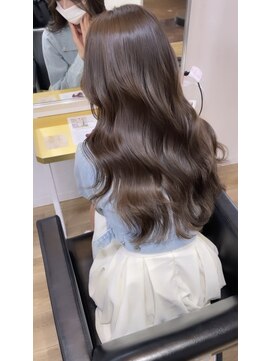 イオエ(ioe) イメチェン/外ハネボブ/ワイドバング/ブルーブラック/美髪