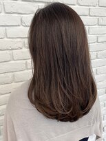 ディフィーノ 青山(DIFINO)&nbsp;【DIFINO 青山】エアリーミディアム/透明感ブラウン