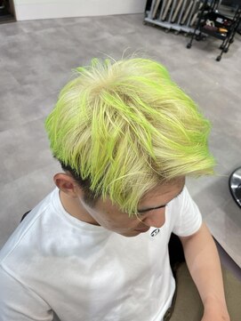 フェイス 石川町 (FACE) ハイトーン × メンズショート