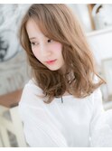外国人風ことりベージュオンブレ抜け感ヘアc5越谷20代30代40代