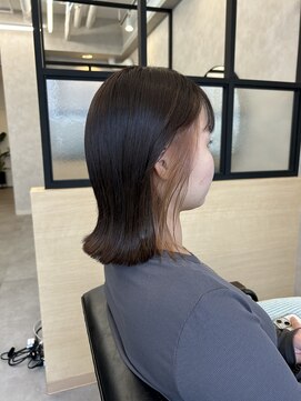 マイルームギンザ 銀座店(my room GINZA) インナーカラー/コーラルピンク/銀座/東銀座/髪質改善