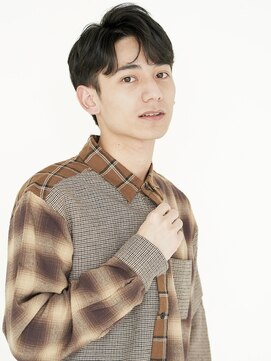 オンク 新宿(onk) 黒髪/グレーベージュ/レイヤーロング/前髪パーマ[新宿駅]