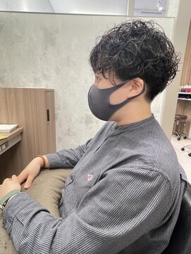 ロアン 宗像店(roan) 個性派マッシュショート×パーマ《アラシロ》