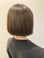 スタジオ アルファプラス 日暮里店(studio α+)&nbsp;ステップボーンカットカットボブショートハイライト白髪ぼかし