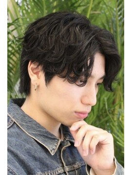 アビー(ABEY) 新潟メンズパーマ　新潟波巻き　新潟波巻きスパイラル