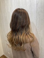 テーラヘアー 成田店(TELA HAIR)&nbsp;○ふんわり可愛いバレイヤージュ○【TELAHAIR】