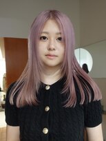 ユルク トウキョウ(jurk tokyo)&nbsp;ホワイトピンクカラー×レイヤーカット