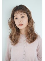 パール(PearL) 【PearL】小顔ヘア/コテ巻きパーマ/ネビージュ/20代30代ヘア
