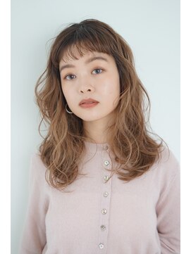 パール(PearL) 【PearL】小顔ヘア/コテ巻きパーマ/ネビージュ/20代30代ヘア