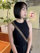 ロジェ(loje)&nbsp;【loje】黒髪ボブ/ワンレン/小顔に見せるヘア