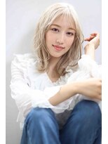 ウル(ulu)&nbsp;ハイトーンカラー　透明感カラー　ミディアム　名東区