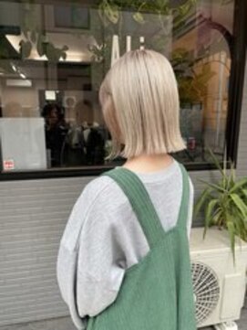 アリ 葛西店(ALi) ミルクティベージュ イメチェン｜葛西縮毛矯正｜葛西髪質改善