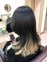 松本平太郎美容室 土浦パートワン(PART1)&nbsp;インナーカラー×20代30代