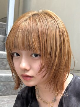 ノイ(noi) レイヤーボブ/ボブレイヤーカット/ベージュカラー