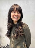 ロングレイヤー/ホットパーマ/デジタルパーマ/コテ巻き風パーマ
