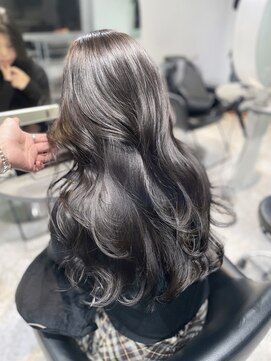 ルモ(Lumo) 【HIROMI指名】ダークグレージュ/韓国風フェザーレイヤー