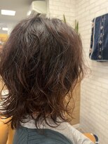 ヘア アンド フェイス みかん&nbsp;簡単セット！パーマスタイル