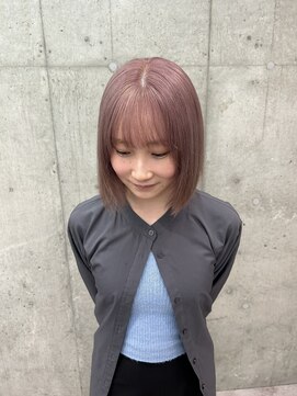 モク 立川(moc) 立川/韓国/ブリーチ/髪質改善/ボブ