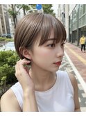 マッシュショート＃池袋＃白髪ぼかし＃ハイライト