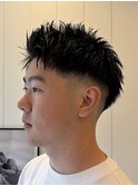 メンズショート/フェード/ビジネスショート/スパイキーショート