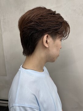 ニコ トウキョウ ヨコハマ(nico) メンズカットセンターパートニュアンスパーマ