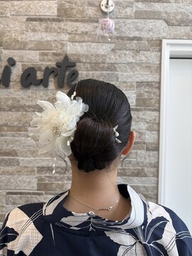 カペリ デ アーテ(Capelli di arte) 浴衣ヘアアレンジ