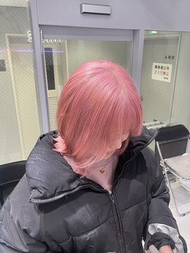 ヴァイス 新宿店(VAICE) 色落ちも綺麗なピンクカラー