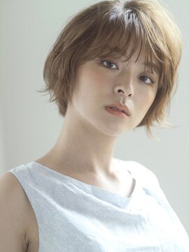 エミュ 表参道 青山(emu) 【emu井上信洋】軽やかニュアンスパーマショートボブ【エミュ】