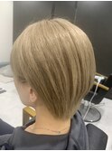 艶トリートメント×ショートボブ