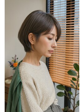 コポル(Copol) まわりと差がつく大人ショート×アッシュグレージュ