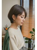 まわりと差がつく大人ショート×アッシュグレージュ
