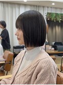 韓国ボブ前髪カット髪質改善銀座
