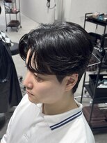 テクト バイアッシュ 吉祥寺店(Tect by Ash)&nbsp;ニュアンスパーマフェザーパーマセンターパートテーパーフェード