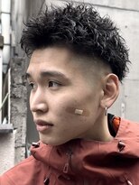 フィフス 神南(fifth)&nbsp;渋谷アップバングスパイキーショート短髪ツーブロックフェード◆