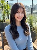 韓国風くびれレイヤーカット/顔周り/小顔髪質改善/美髪矯正/横浜