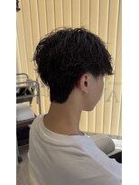 アヴァンス 広島本通店(AVANCE.) MEN’S HAIR/サーフカール/刈り上げセンターパート/広島