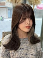 マーシュ(marshu) インナーカラー×スモーキーカラー