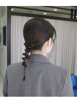 プランタン フォー ヘアー(printemps FOR HAIR) __ヘアセット__タイトヘア__お呼ばれヘア__