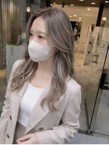 アース 豊橋店(HAIR&MAKE EARTH)&nbsp;透明感ミルクティーベージュ